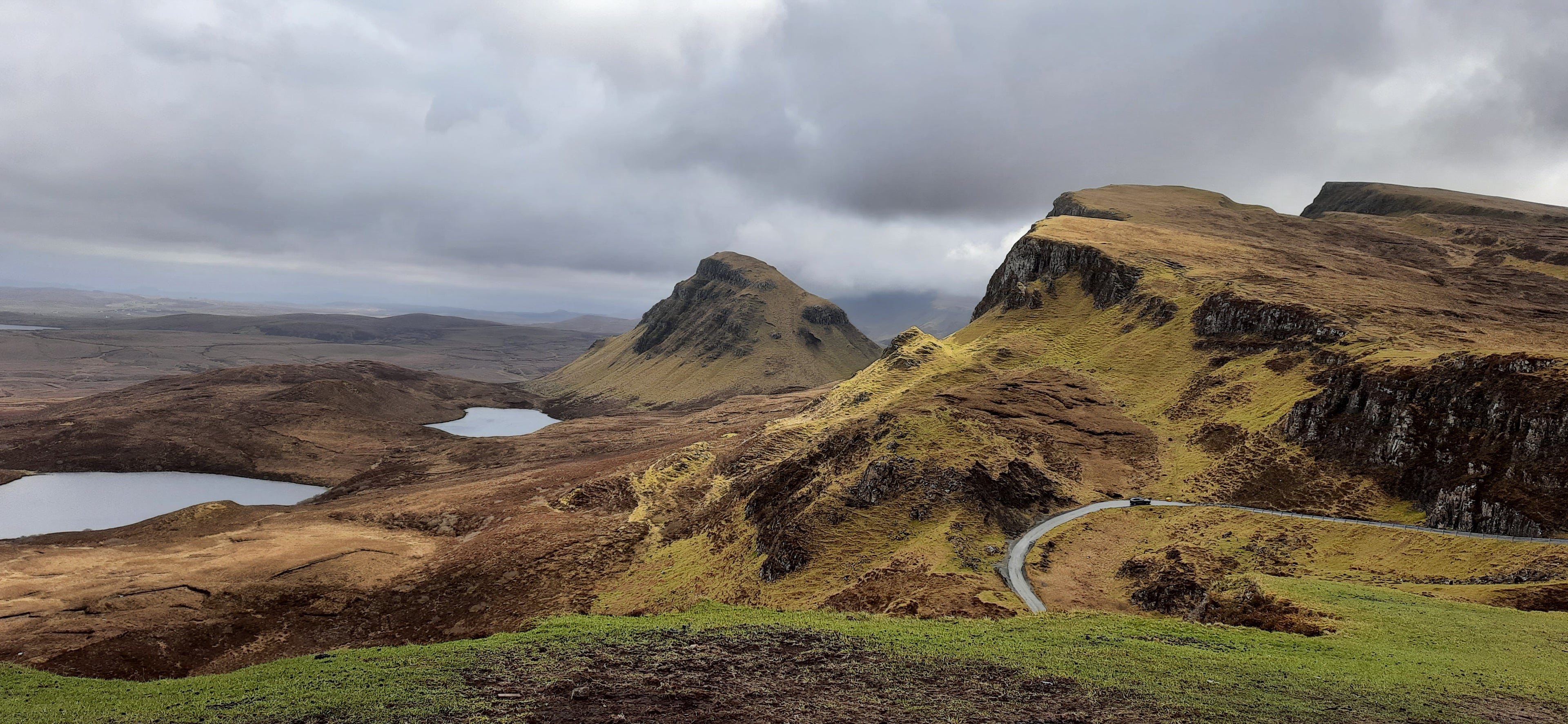 Dramatic landscape from the Quairing