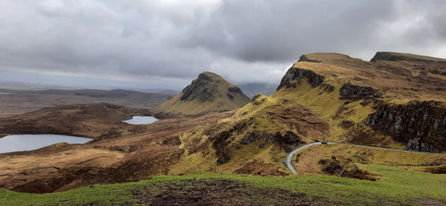 Dramatic landscape from the Quairing